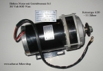 Elektro Motor 36 Volt 800 Watt mit Bügel und Getriebe